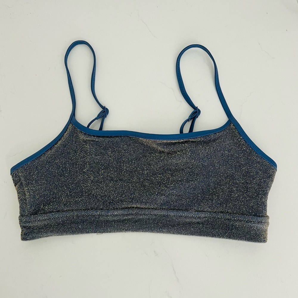 Aerie Glitter Bikini Top